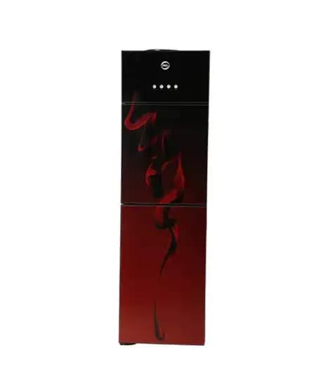 PEL Flat Glass Door Water Dispenser Maroon Blaze (PWD-425)