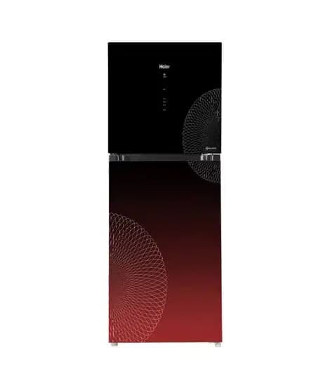 Haier Twin Digital Inverter Refrigerator 14 CFT - Red (HRF-316 IARA+)