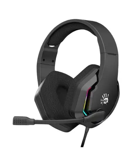 A4Tech Bloody Stereo Surround Sound RGB Gaming Headset (G260P)-Black
