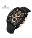 Naviforce ChronoCore Watch For Men Black - (NF-6101-3)