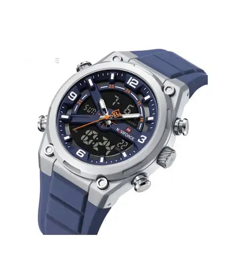 Naviforce Dual Master Watch For Men Blue - (NF-9265-4)