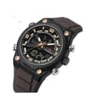 Naviforce Dual Master Watch For Men Brown - (NF-9265-3)