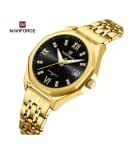 Naviforce Sapphire Grace Watch For Women's Golden - (NF-5052-1)