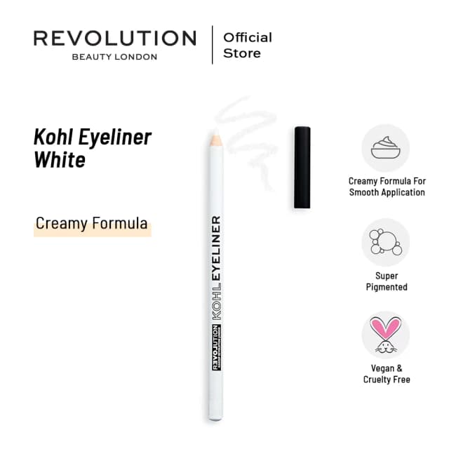 Relove By Revolution Kohl Eyeliner White