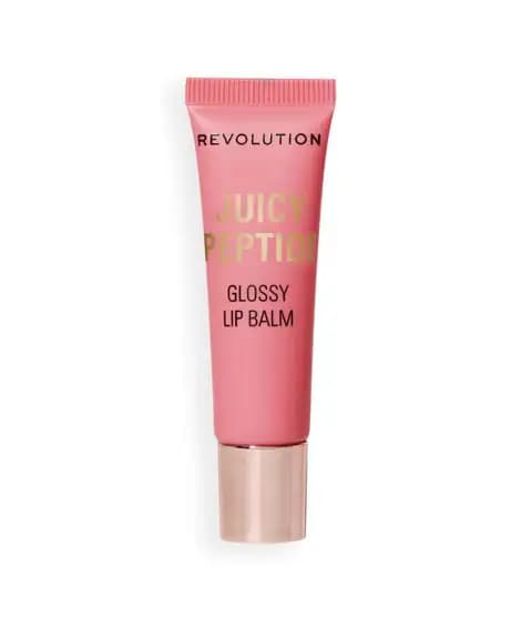 Revolution Juicy Peptide Lip Balm - Shimmer Mai Tai Pink