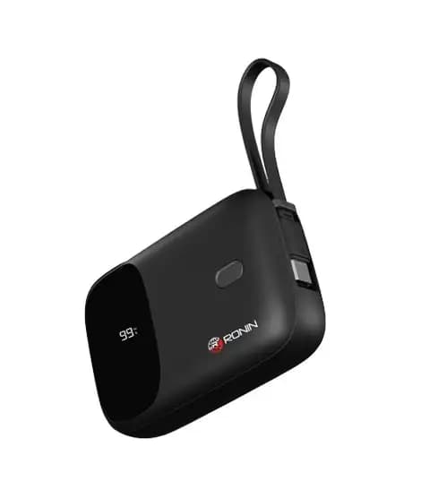 Ronin 10000 mAh Power Bank (R-4030)-Black