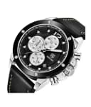 Benyar Chronograph New Edition Men's Leather Watch Black (BY-5165-2)