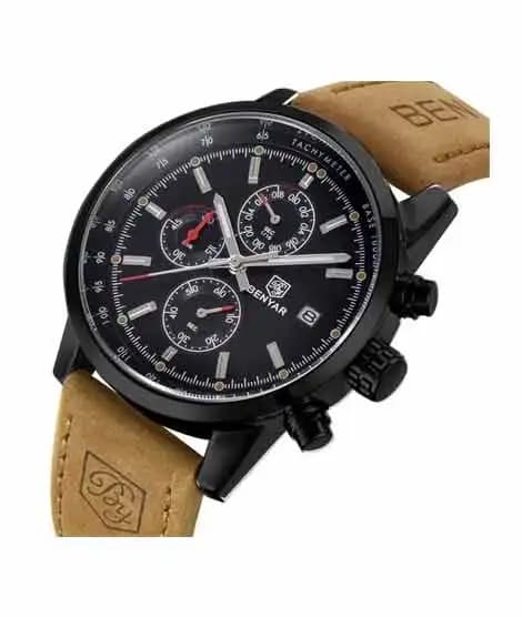 Benyar Chronograph Sporty Edition Men's Watch Brown (BY-991)