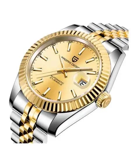 Benyar Pagani Design Automatic Men's Watch Two Tone (PD-1645-5)