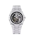 Benyar Royal Auto Series Watch For Men Silver - (BY-5212-4)