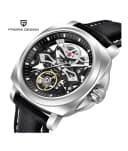 Pagani Design Infinity Gear Tourbillon Watch For Men Black (PD-YS017-1)