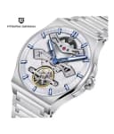 Pagani Design Skeleton Design Watch For Men Silver (PD-YS028-3)