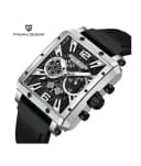 Pagani Design Square Edition Watch For Men Black (PD-1725-4)