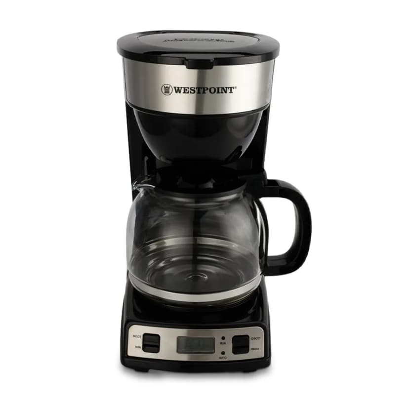 Westpoint WF-2023 Coffee Maker Generous Capacity 1 liter, simple one button opration 900W