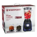 Westpoint WF-342 3 in 1 Blender, and grinder unbreakable polycarbonate jar/bowl fully high Speed, energy efficient pure copper 350w