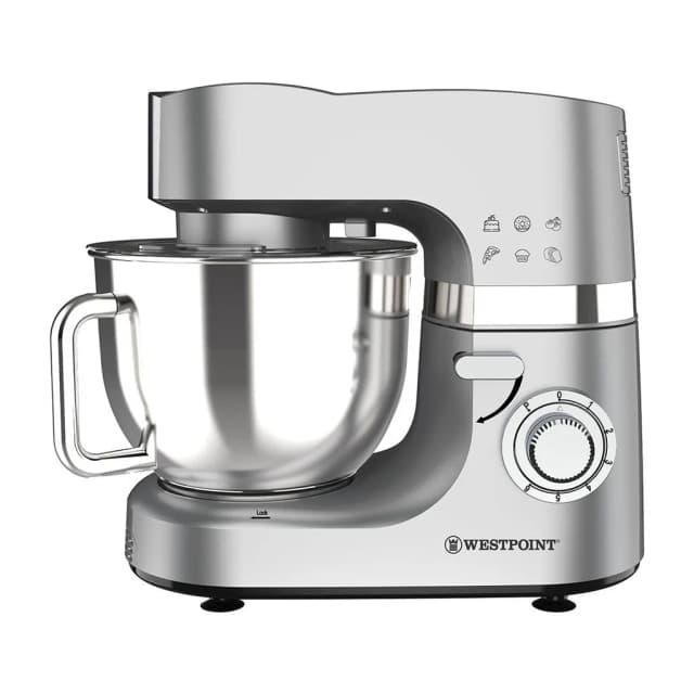 Westpoint WF-4646 Professional Stand Mixer 7 Litter Silver Stainless Steel Bowl 1500 Watt