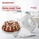 Westpoint WF-9301 Best Hand Mixer 5 speeds With turbo function Variable Speed System 200w