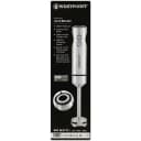 Westpoint WF-9934 Stainless Steel Blade along with 700ml Plastic Jar, speeds blends in plots pitches, Easy Operation with big button 1000w