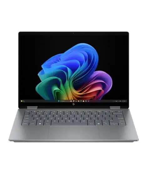 HP OmniBook X Flip NGAI 14" Core Ultra 7 256V 16GB DDR5 512GB SSD Laptop Silver (14-FM0096TU X360)