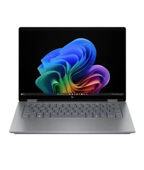 HP OmniBook X Flip NGAI 14" Core Ultra 5 226V 16GB DDR5 512GB SSD Laptop Silver (14-FM0097TU X360)