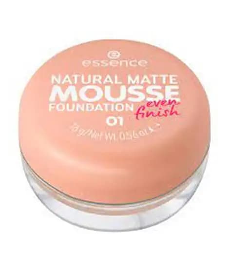 Essence Natural Matte Mousse Foundation - (01)