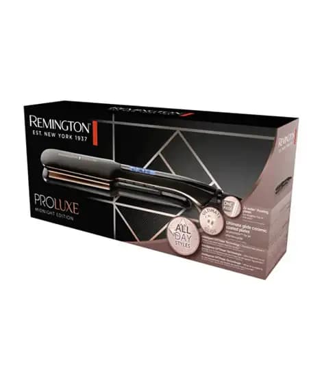 Remington Proluxe Midnight Edition Hair Straightener (S9150B)