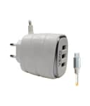 Vizo Fast Charger With Triple USB Ports (V16)