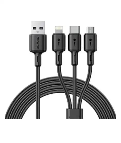 Oraimo 2.4A 3 in 1 Charging Cable (OCD-118MCL)