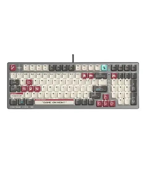 A4Tech Bloody BLMS Mechanical Gaming Keyboard Red Switch Pixel (S98)