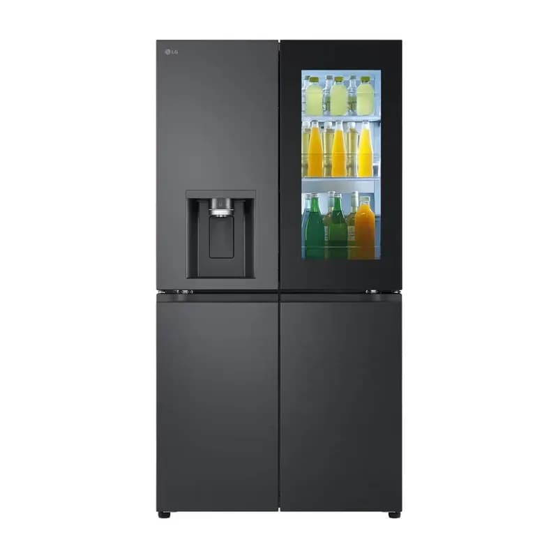 LG | GC-X24FFCAB | InstaView French Door | Knock Knock | Essence Black Steel | WI-FI | Fridge