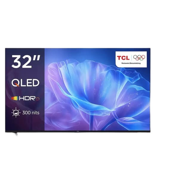 TCL 32-inch QLED Smart TV 2025 with Android TV Full HD & Dolby Audio (32S59K)