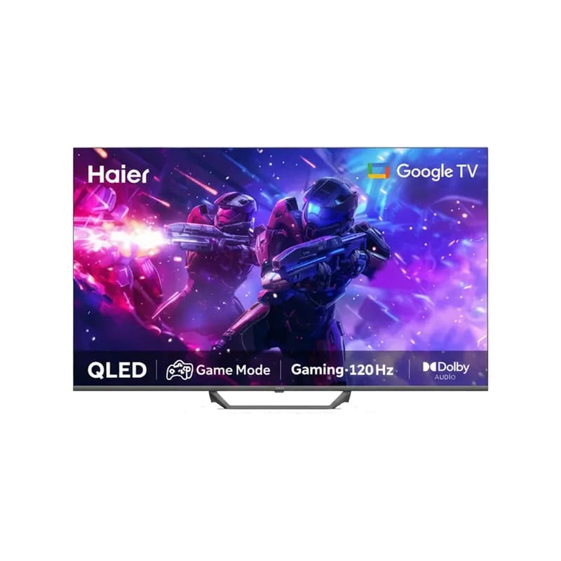 Haier - Q-LED Google TV 75 Inches Bazel Less - S80EUX - 75S80EUX
