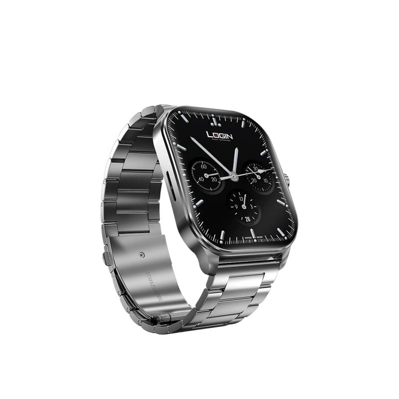 Login Elite Amoled Smart Watch with 100+ Sport Mode & BT Calling L-104