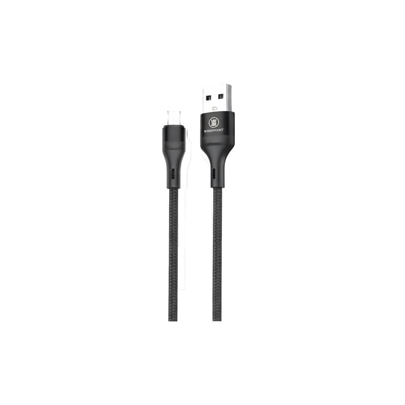 Westpoint Data Cable Fast Charging USB-A to Micro Exquisite Braided Pull Resistant WP-332