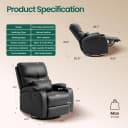 Sereno Life Imported Recliner Sofa - (First Class Special Edition)