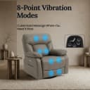 Sereno Life Electric Recliner Massage Sofa First Class Pro