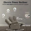 Sereno Life Electric Recliner Massage Sofa First Class Pro