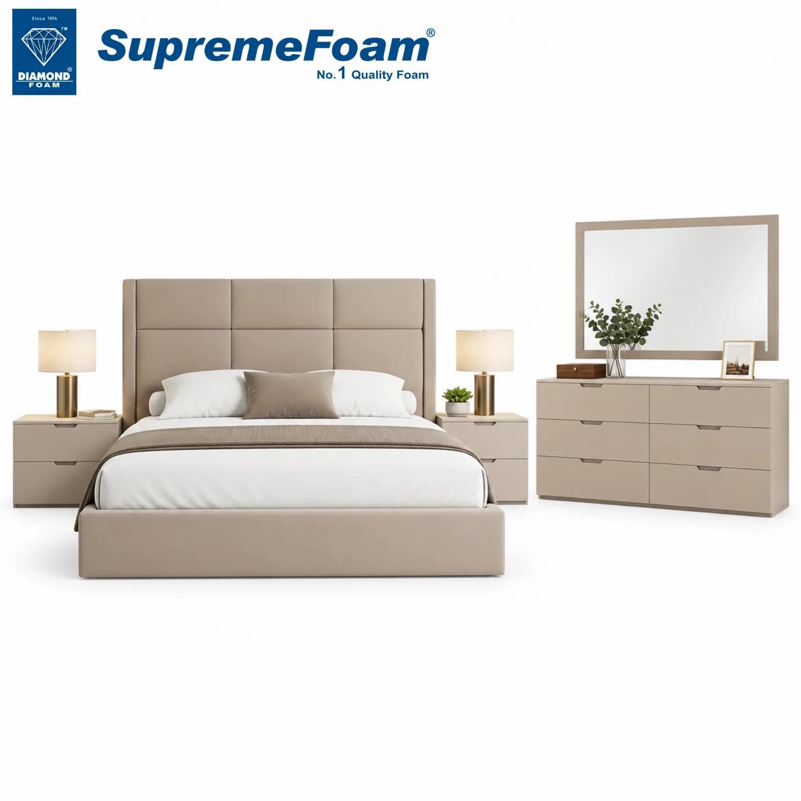 Supreme Axis Bed Set