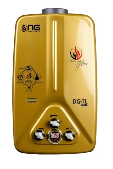 NasGas DG-9L Gold Series Instant Gas Geyser