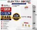Crown Elektra Boost Pro 16KVA 51.2V 314Ah Lithium Battery
