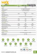 ZIEWNIC MAX 3.5KW PV5000 Dual Solar Hybrid Inverter