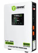 Ziewnic Li-Wall V2.0 - 51.2V - 100AH Wall Mounted Lithium Battery