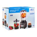 Anex AG-6137GL Deluxe 3-in-1 Blender Grinder – 500W Glass Jar Blender with Grinder