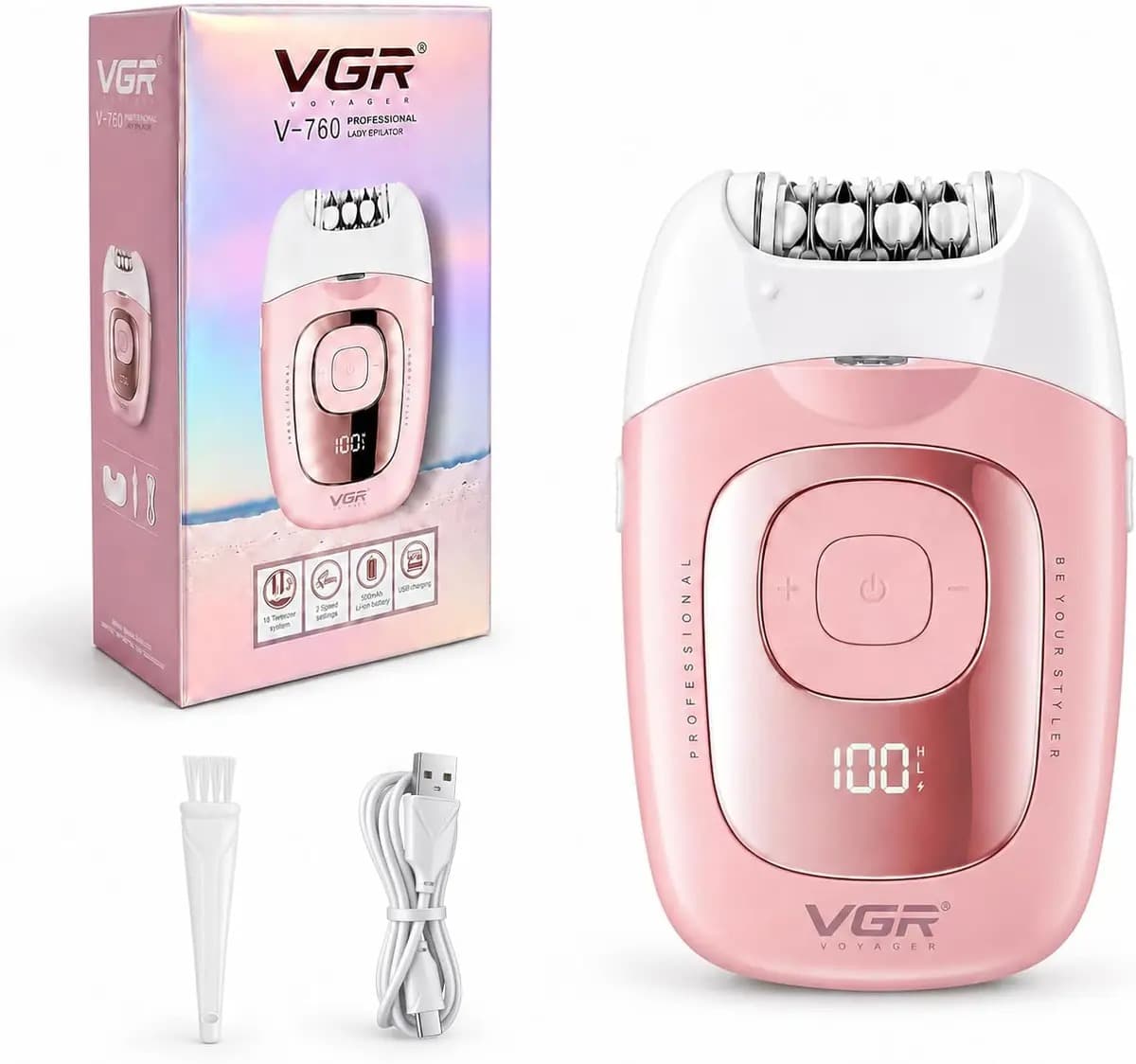 VGR Epilator For Women (V-760)