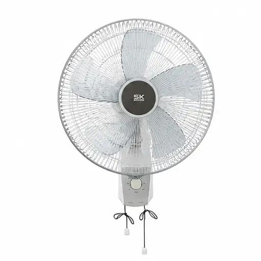 SK Bracket Fan 14" 100% Copper Wire Electric Steel Sheets Energy Efficient