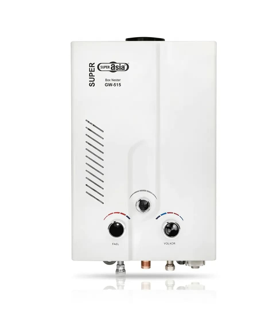 Super Asia Dual Gas & Electric Water Heater GH-512 12 Liter