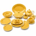 Luxury 72-Piece Mirage Speckled Dinnerware Set