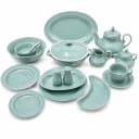 Luxury 72-Piece Mirage Speckled Dinnerware Set