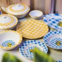 Lemon Squares Dinner Set