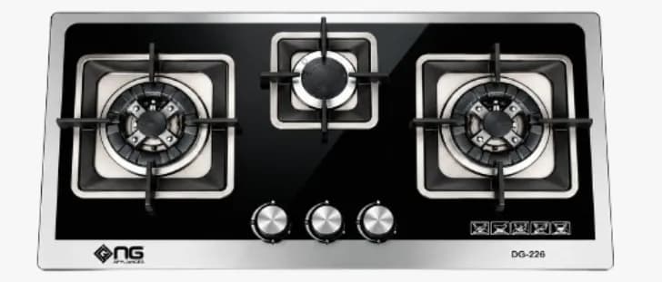 Nasgas Kitchen Hob DG-226 GT Tempered Glass Top